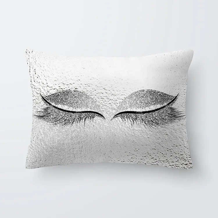 Глаза Подушка с принтом Чехлы шикарные наволочки 30x50 см декоративная подушка Наволочки прямоугольник домашний диван подушка