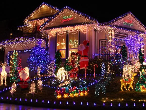 LED Christmas Holiday String Light Starry Lights application (6)