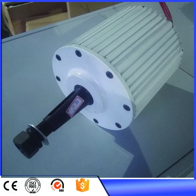 

48v/110v/220v AC 3 Phase Permanent Magnet Generator 1kw