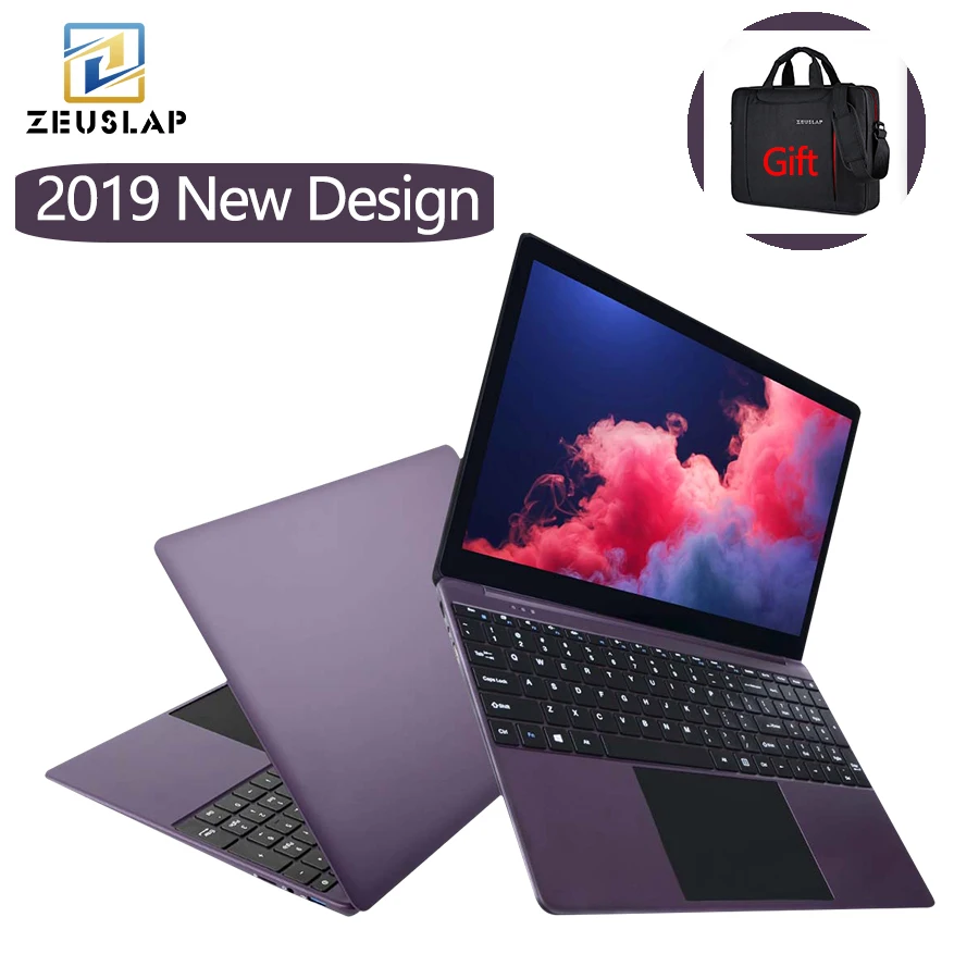

15.6inch 6GB RAM+64GB eMMC+256GB SSD 1920x1080P Full HD IPS Screen Intel Quad Core CPU Metal Ultrabook Laptop Notebook Computer