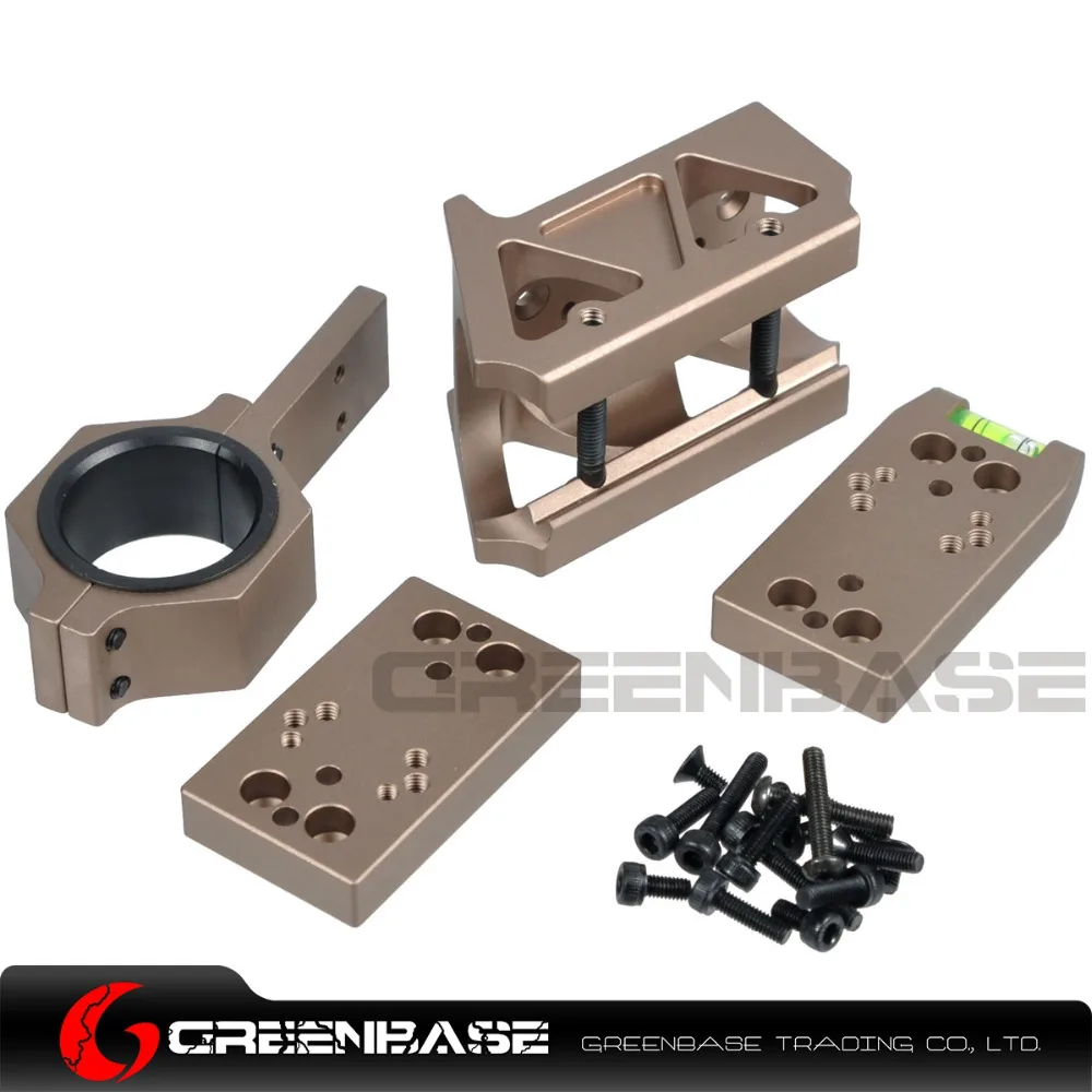 

Greenbase Multifunctional Micro Red Dot Mount DOCTER/RMR/DP PRO/T1/T2 Red Dot Sight Mount With Riser Mount For Airsoft