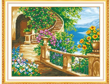 New!diamond painting 5d diy Cross Stitch Diamond Mosai Decoration Embroidery Scenic Sunflower | Дом и сад