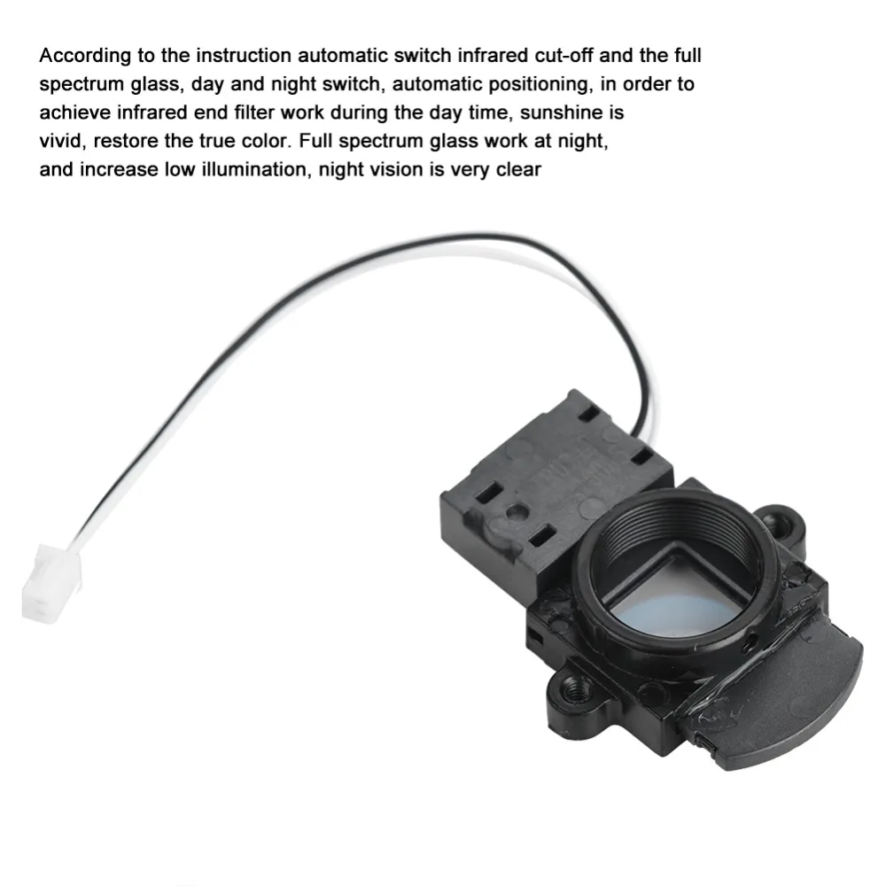 2x CCTV IRCUT lens mount holder 3mp IR CUT IRC Dual Filter day night switch M12