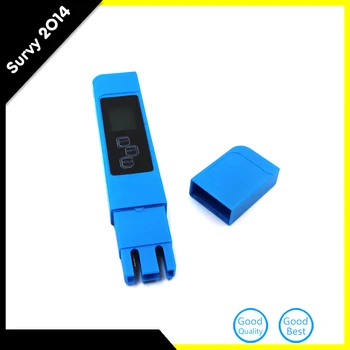 

Blue EC-1 Water Quality Test Meter Digital Tool TDS&EC Temperature 0-9990 ppm