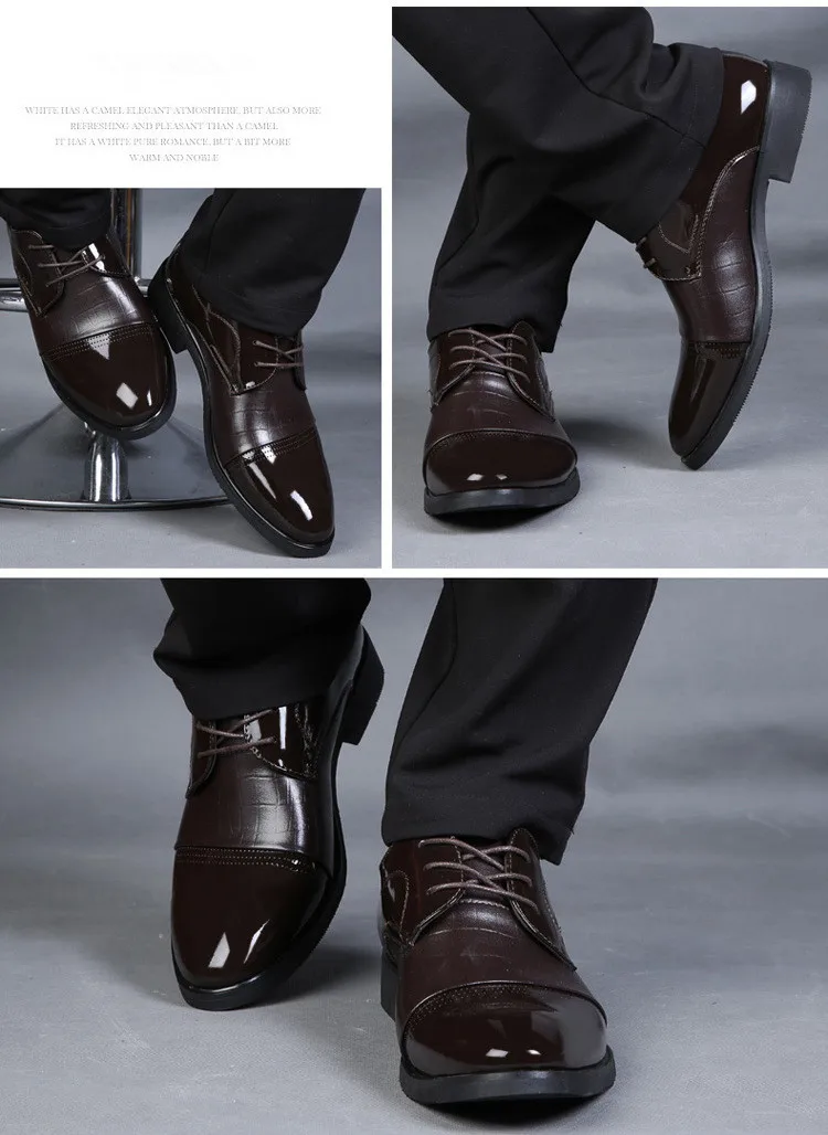 Роскошные мужские оксфорды в британском стиле; модельные туфли из крокодиловой кожи; обувь для деловых встреч с острым носком; Мужская Свадебная обувь;