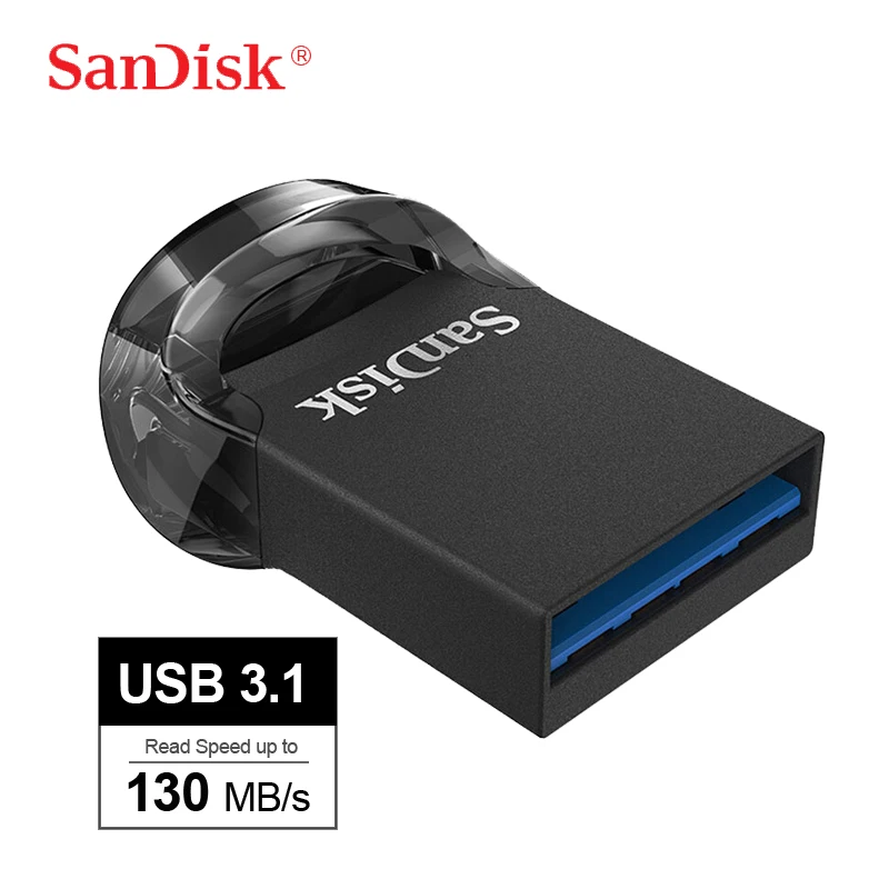 Флеш накопитель SanDisk USB 3 1 128 ГБ 64 32 до 130 Мб/с 0 u диск 16 флешка CZ430|sandisk usb|u diskusb 3.0 flash