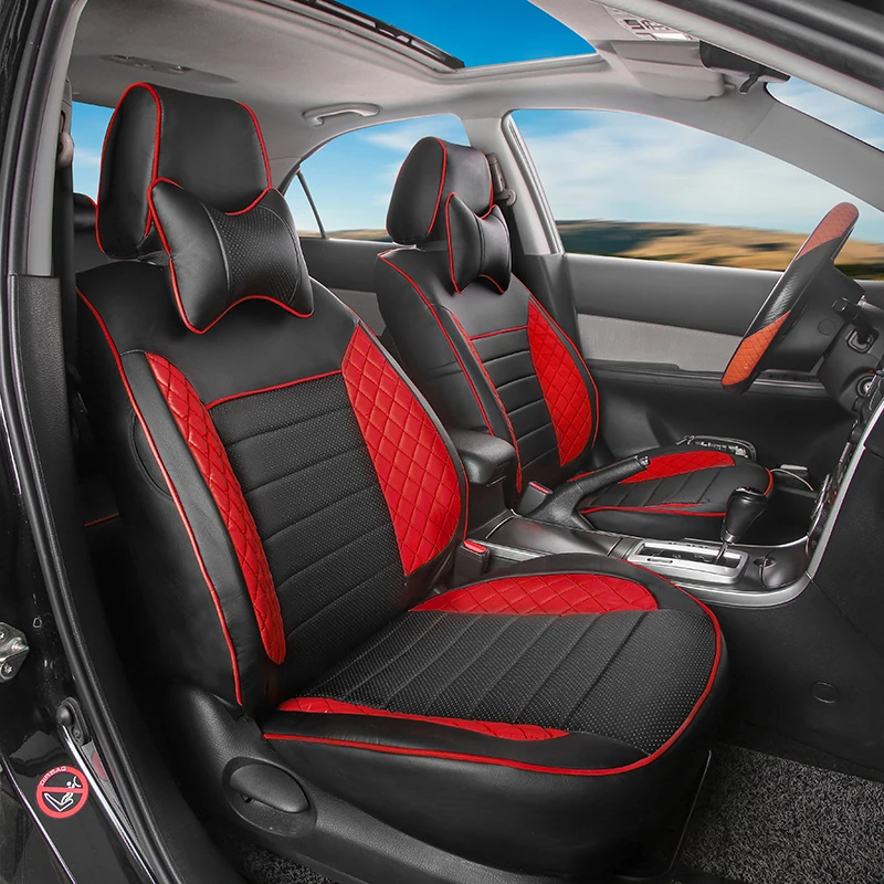 Cartailor Car Seat Cover Pu Leather Custom Fit For Chevrolet Spark Cartailor Car Seat Cover Pu Leather Custom Fit For Chevrolet Spark 2017 Accessories Covers Supports Auto Protector In Automobiles