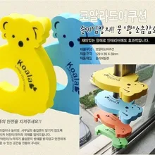 4 шт./компл. мультфильм детские Стопперы для двери животных помех стоппер для двери держатель замок Безопасность Защита Пальцев