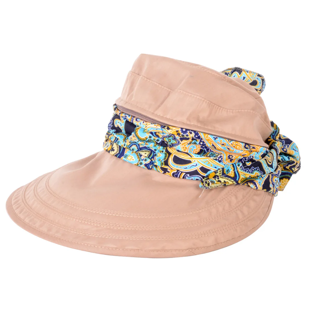 Women Protective Hat Outdoor Sun Cap Neck Face Wide Brim Visor Summer Anti-UV