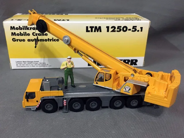 LTM 1250-5 1 Mobilkran von Tonkin масштаб 1:87 литая модель OVP Neu 31-0043 |