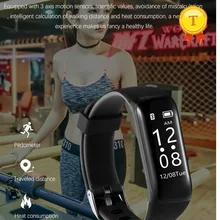 Высокого качества SmartBand шагомер калорий монитор сердечного ритма Приборы для измерения артериального давления вызова синхронизации времени умный Браслет фитнес-трекер