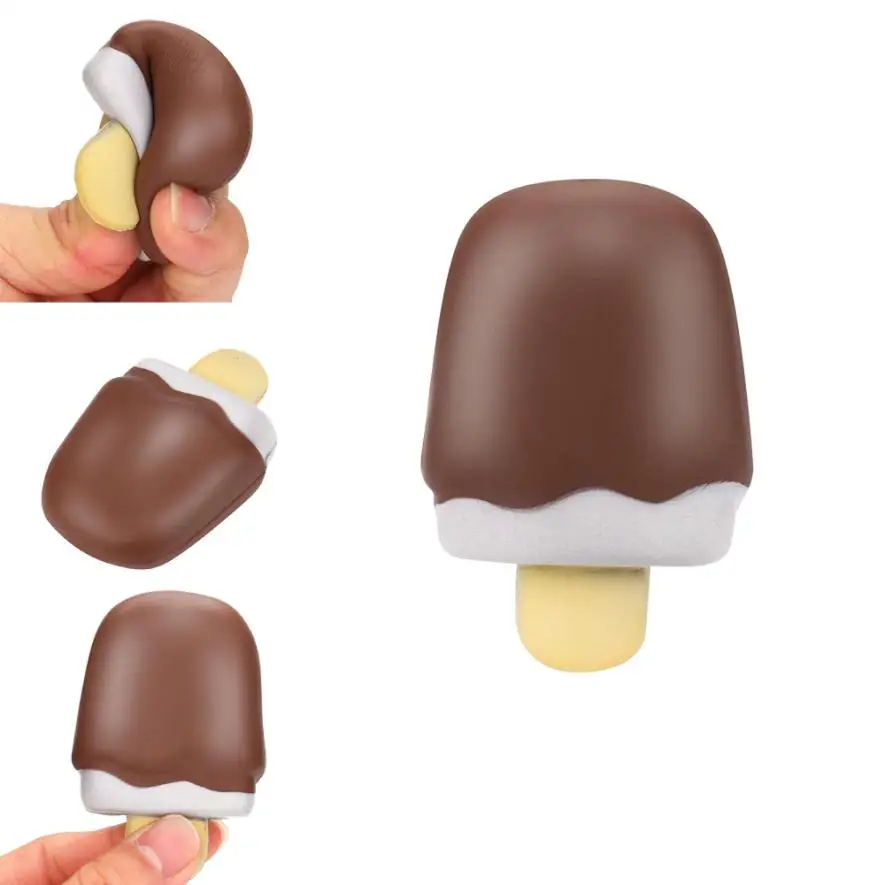 Дропшиппинг Милая шоколадная мороженое медленно расправляющиеся мягкие игрушки Ароматические снятие стресса игрушки Fun Дети Kawaii игрушка