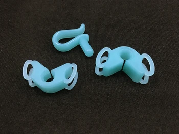 

3pcs/set Dental Soft Bite Blocks Silocone Cheek Retractor Mouth Opener for Dental Oral Hygiene