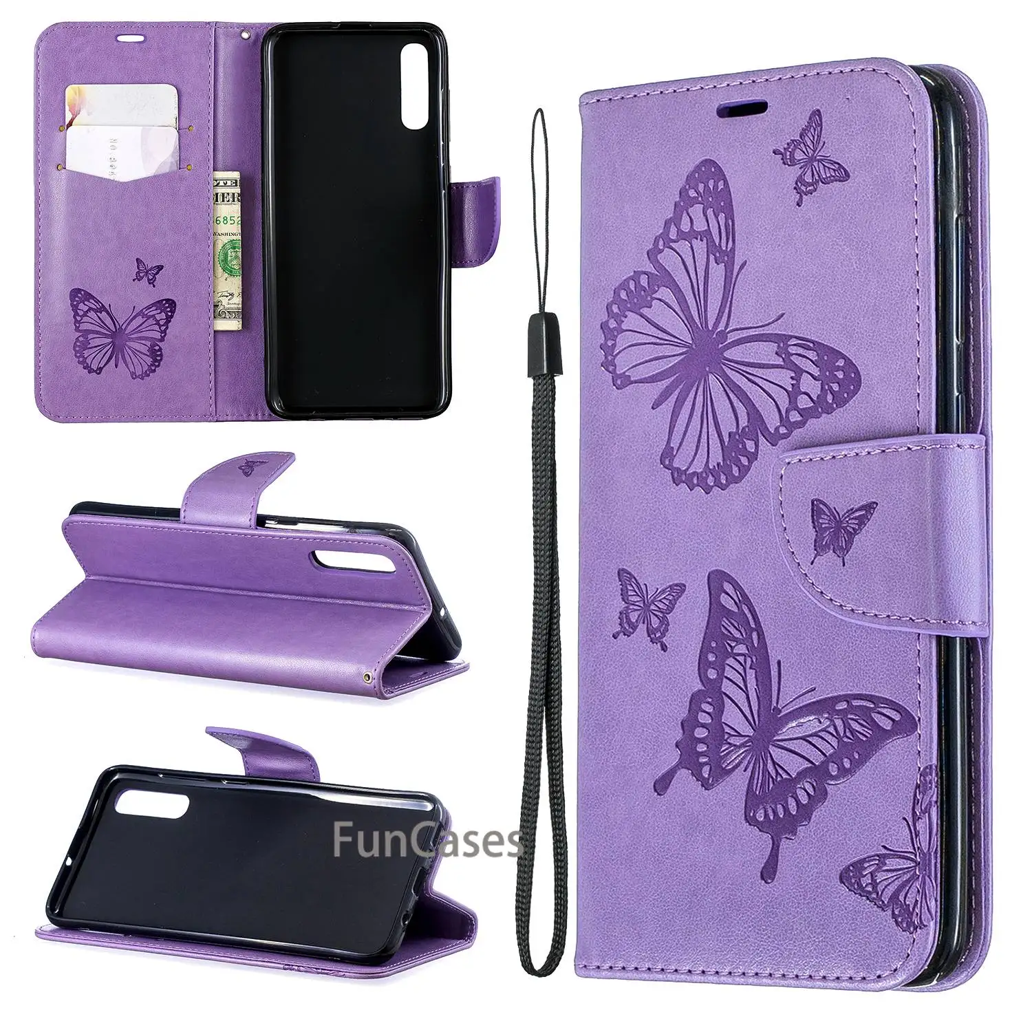 For Case Samsung Galaxy A70 Phone Cover Shockproof Luxury PU Leather Soft A 70 Bag | Мобильные телефоны и аксессуары