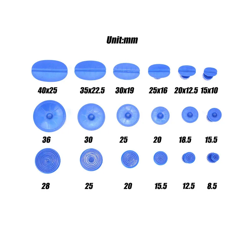 Автомобиль средства ухода за кожей клей Съемник вкладки Lifter Paintless удаления дент ремонт с 18 шт. клей