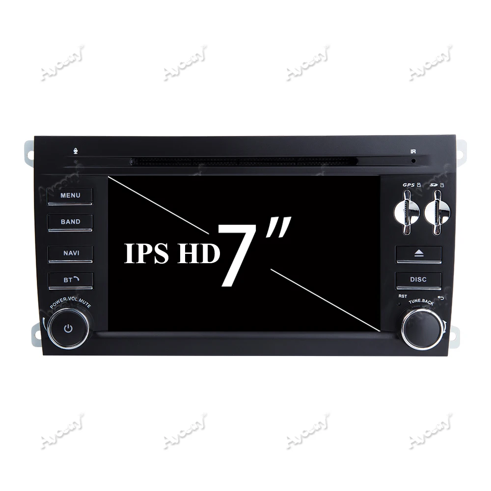 Cheap DSP IPS 2 Din Android 9.0 Car DVD Multimedia Player GPS Navigation for Porsche Cayenne 2003-2010 Radio fm stereo Head unit obd2 1