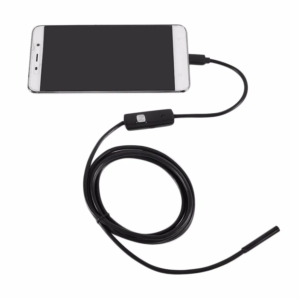 

Mini portable Endoscope Waterproof Inspection Borescope for Android Camera Lens 2M 5.5mm USB Cable Waterproof 720P Endoscope
