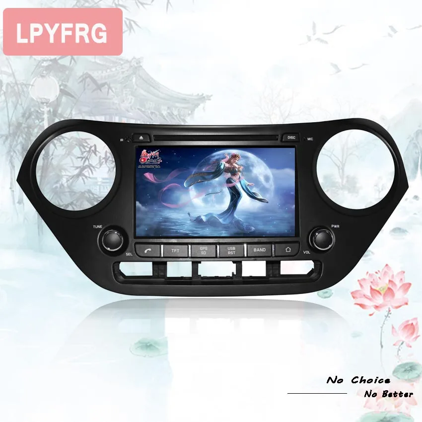 Excellent Android 9.0 CAR Audio DVD player FOR HYUNDAI I10 2014-2018  car gps head device unit receiver SAT NAVI 4+64G USB MAP Multimedia 3