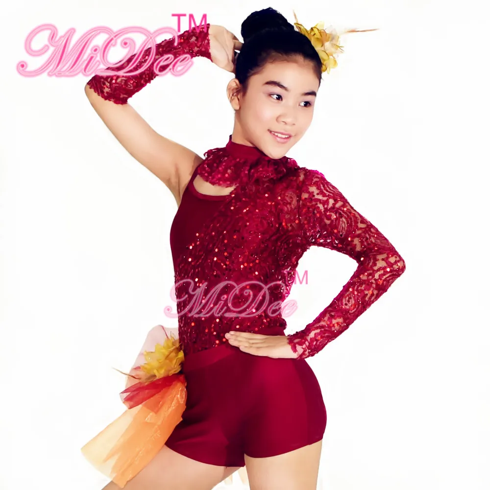 Midee Jazz  Tap Dance Costumes Girls Contemporary Dance -8757