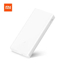 New Arrival Xiaomi Mi Power Bank 20000mAh 2C QC3.0 Two-way Fast Charging Dual USB 20000 mAh Powerbank for Android iOS Smartphone