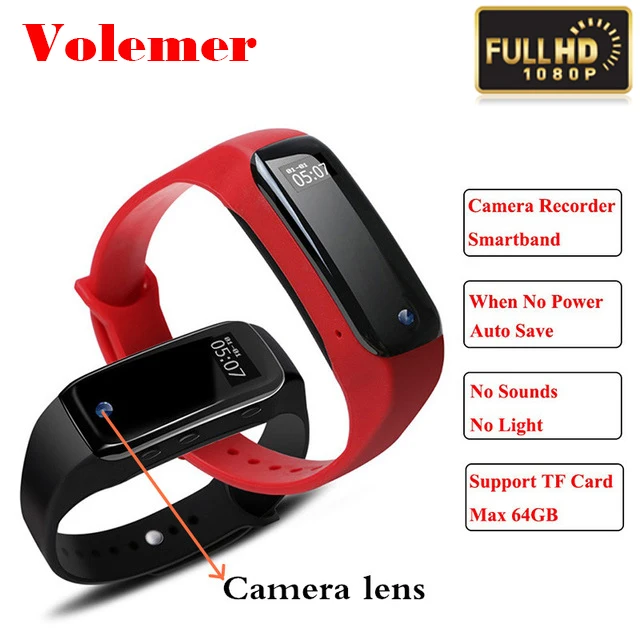 Koop Volemer Camera Voice Recorder Bluetooth Smart Band Monitor Smart band Armband Android IOS Activiteit Tracker