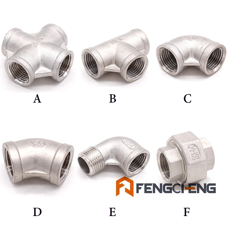 

Homebrew Beer 1/2"NPT Couplers 304 Stainless Steel Food Grade Brewer Hardware Pump fitting