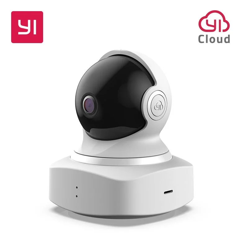YI Cloud Dome Camera 1080P Pan/Tilt/Zoom Wireless IP Night Vision Baby