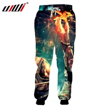 UJWI креативный дизайн мужские шаровары 3d крутой принт астронавт pick Star спортивные брюки Hombre хип хоп Высокая талия длинные брюки
