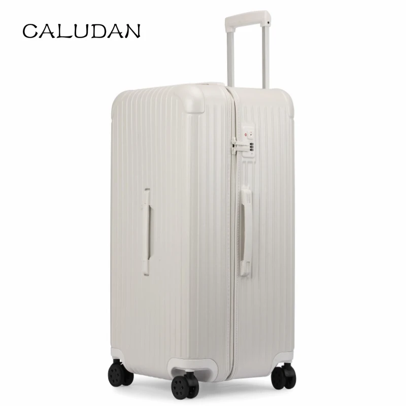 

CALUDAN Famous brand Suitcase male large capacity pull rod box female 32 "30 large checked rolling luggage ultra-light