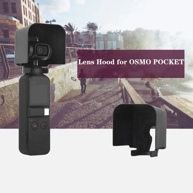OSMO карманный зонтик бленда объектива камеры защитная крышка объектива Солнцезащитная Крышка для DJI OSMO Карманный ручной карданный стабилизатор аксессуары