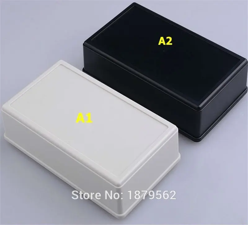 [2 цвета] 145*85*40 мм пластиковые окна проекта Электроника DIY ПЛК распределительная коробка ABS водонепроницаемый Switch Control распределительная коробка