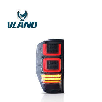 

VLAND Factory For Car Tail Light For Ford Ranger LED Taillight 2014 2015 2016 2017 2018 Ranger Tail Lamp With Black Color
