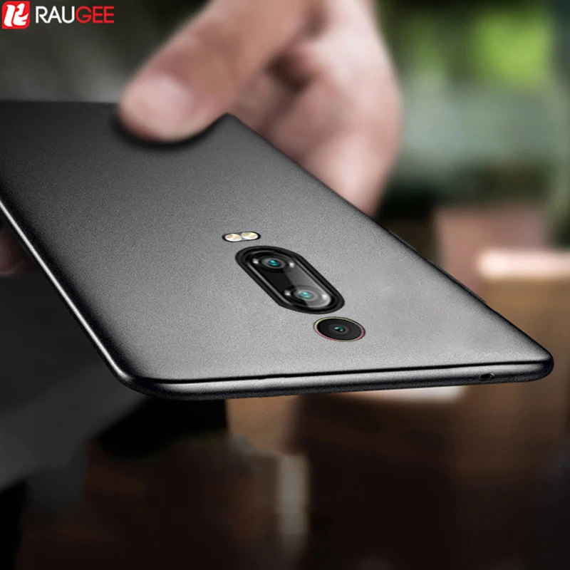 

Raugee Case For Xiaomi Mi 9T Case Ultra Slim Soft Silicone Case on For Xiaomi Redmi K20 Mi 9T Pro Mi 9 M9 SE Matte Case Cover