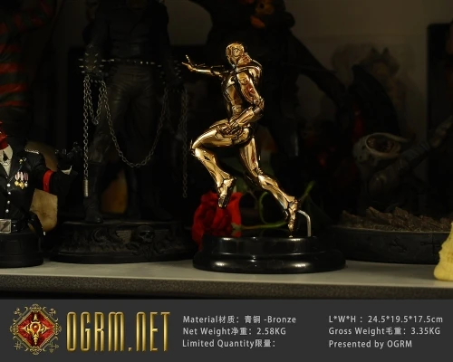 OGRM Top Level Bronze Crafts Iron Man Full Body Sculpture Iron Man