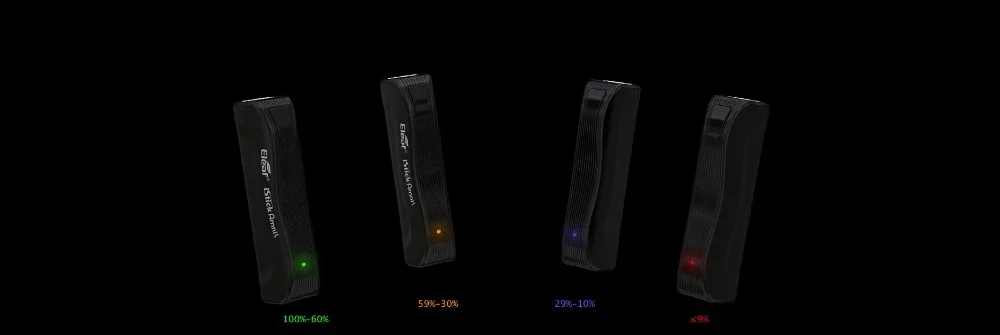 Оригинальная электронная сигарета Eleaf iStick Amnis, 900 мА/ч, батарея Vape с четырьмя цветными светодиодами, ручка Vape с поддержкой GS Drive, резервуар для пара