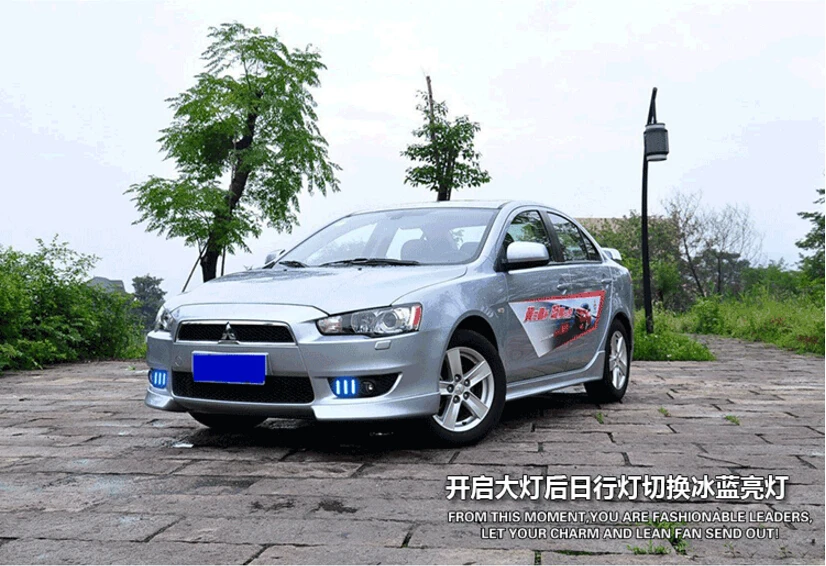 Mitsubiish Lancer Дневной светильник; 2008~,! Светодиодный, Lancer противотуманный светильник, Outlander, ASX, Lancer EX