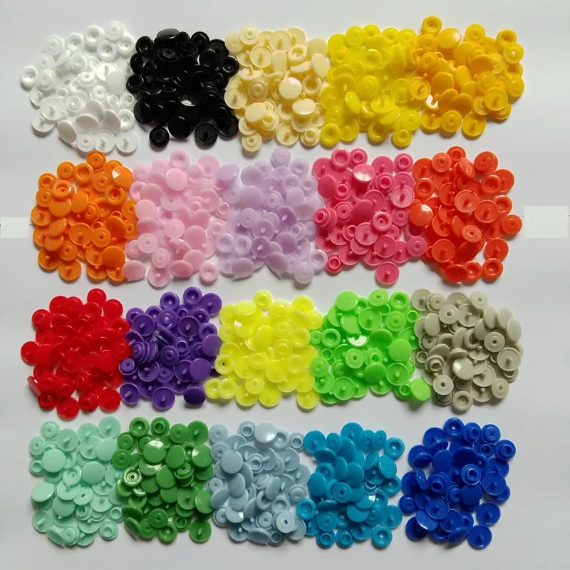 Wholesale 1000 set plastic snap button Fasteners quilt cover sheet