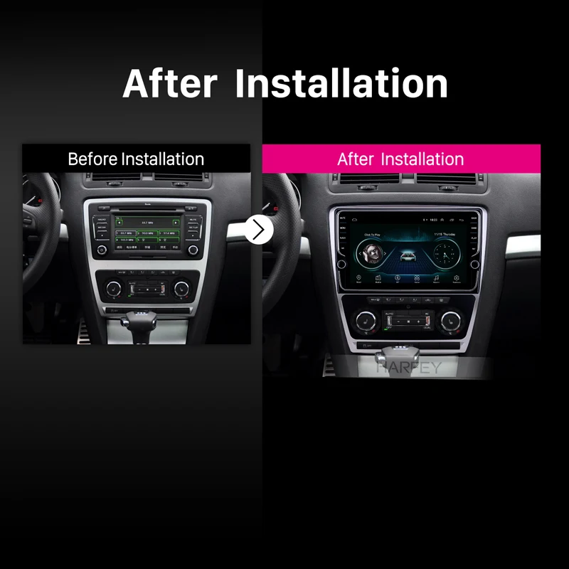 Excellent Harfey For 2007 2008-2014 SKODA Octavia 10.1inch Android 8.1 Touch Screen GPS Car Radio Wifi car Multimedia Player bluetooth USB 5 Excellent Harfey For 2007 2008-2014 SKODA Octavia 10.1inch Android 8.1 Touch Screen GPS Car Radio Wifi car Multimedia Player bluetooth USB 5
