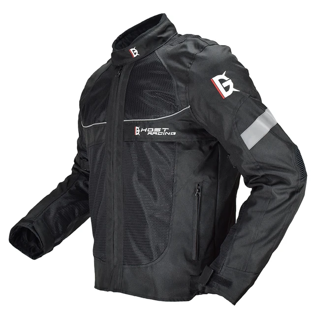 new arrive Men's Motorbike Oxford Jacket Motorcycle road Jacket Racing biker Jacket , summer mesh Jackets black 1