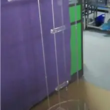 Горячая ясные 12 мм толщина низкие напольные Акриловые Церкви Подиум стенд мастерской серии