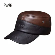 HL126 Для мужчин wo Для мужчин из натуральной кожи бейсболка бренд натуральная кожа Шапки шляпы