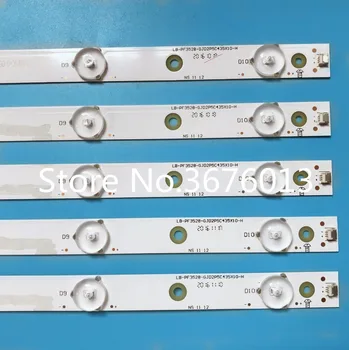 

LED backlight bar for AOC Haier 43Inch 43CH6000 43A3 Light Bar LB PF3528 GJD2P5C435X10 H 1pcs=10led