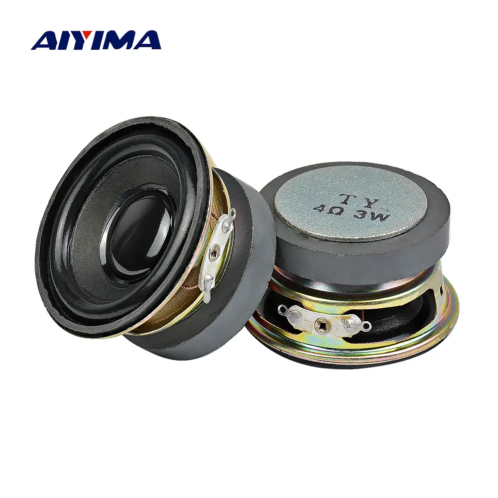 Aiyima 2 шт. дюйма 4 Ом 3 Вт твитер 52 мм аудио динамик громкий DIY для стерео Bluetooth