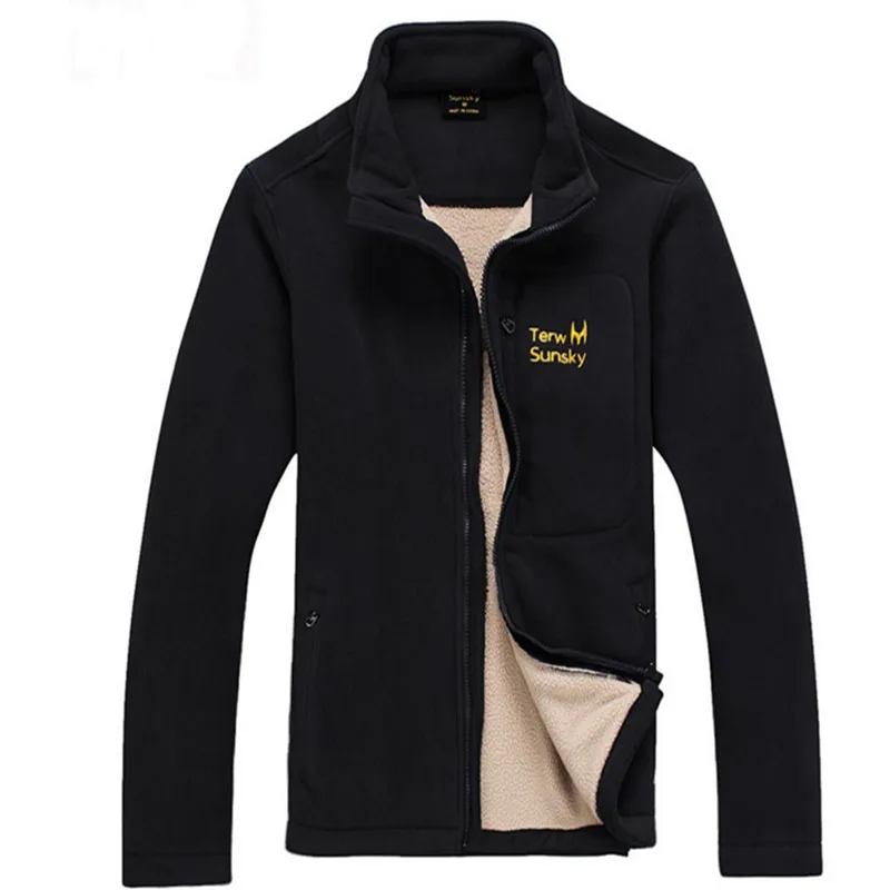 

Free Shipping-2014 Men Autumn& Winter News Hot Sale YOTOP Outdoor Soft Thick Fleece Jackets Resistance Cold Men Liner Outerwear