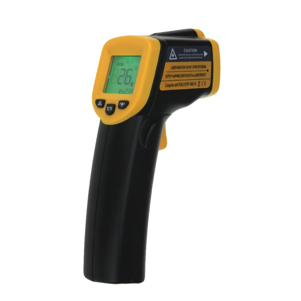 

Infrared Thermometer LCD Digital Display Laser Temperature Meter Non-Contact New Professional AN550A Thermometer