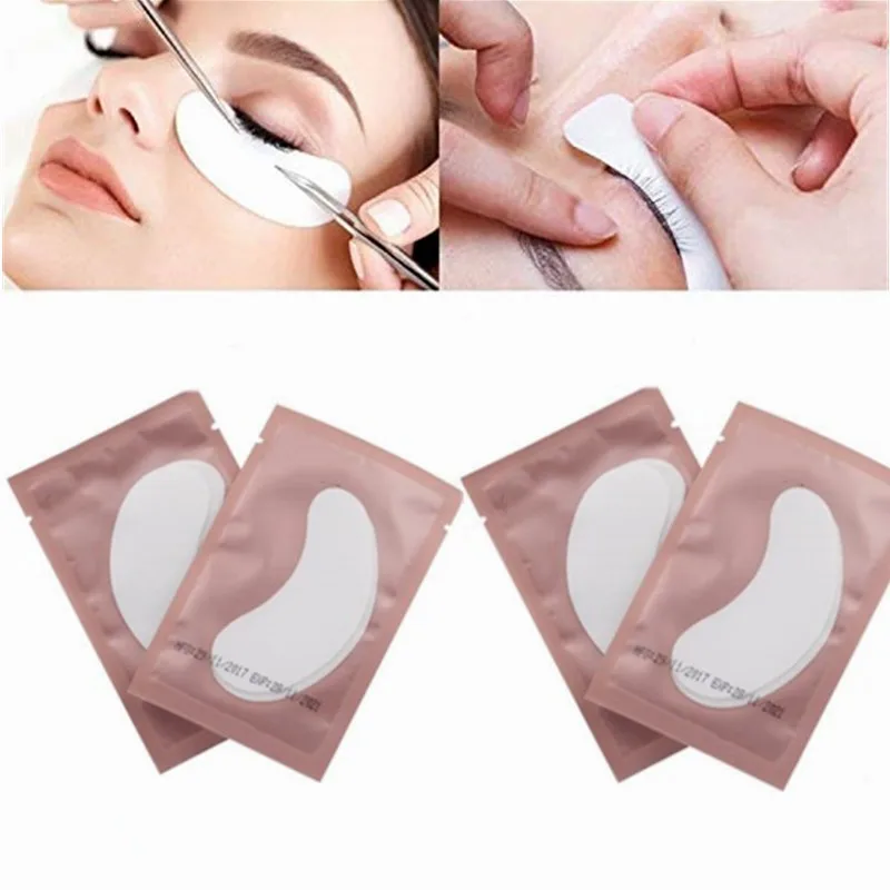 

10Pairs/pack New Paper Patches Eyelash Under Eye Pads Lash Eyelash Extension Paper Patches Eye Tips Sticker Wraps Make Up Tools