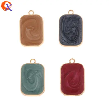 

Cordial Design 50Pcs 15*23MM Jewelry Accessories/Charms/Square Shape/DIY Earrings Making/Hand Made/Jewelry Findings Components