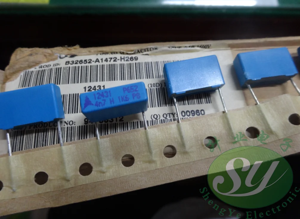 

2019 hot sale 10pcs/30pcs EPCOS 0.0047uf/1600v 4.7nf 4700pf 4n7 472 new 2.5% film capacitor free shipping