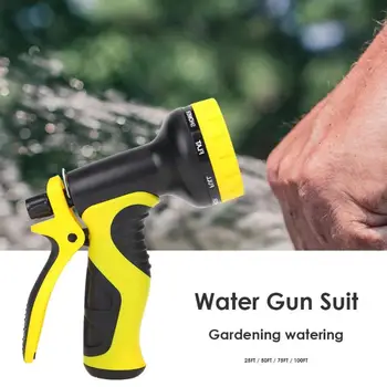 

25-100FT Garden Hose Expandable Magic Water Pipe Car Wash Water Gun Set Hoses Pipe With Spray Gun