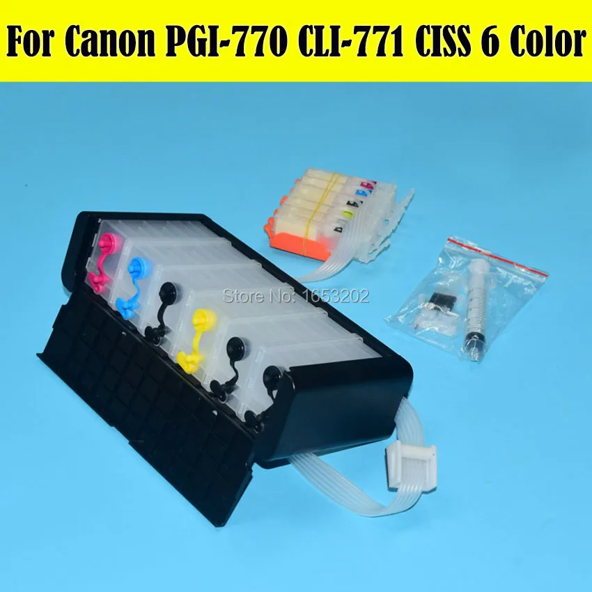 Canon 770 771 PGI-770 CLI-771 Ciss System 2.